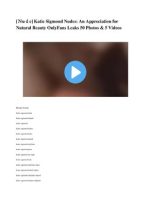 Thumbnail for (U E) Katie Sigmond Nudes An Appreciation For Natural Beauty Onlyfans Leaks 50 Photos & 5 Videos