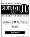Thumbnail for Unit 11 Surface Area And Volume Honors