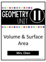 Thumbnail for Unit 11 Surface Area And Volume Honors