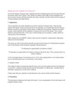Thumbnail for What Are The 5 Parts Of A Lesson 1. Objectives