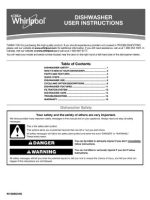 Thumbnail for Whirlpool Quiet Partner II User Manual In PDF