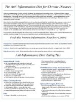 Thumbnail for The Anti-Inflammation Diet for Chronic Diseases