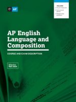 Thumbnail for Ap English Language And Composition Course And Exam Description