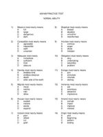Thumbnail for Asvab Practice Test