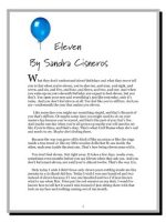 Thumbnail for Eleven Sandra Cisneros