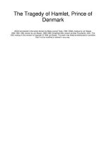 Thumbnail for The Tragedy of Hamlet, Prince of Denmark