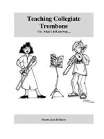 Thumbnail for Teaching Collegiate Trombone