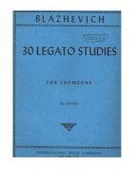 Thumbnail for Blazhevich 30 Legato Studies For Trombone