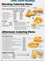 Thumbnail for Long John Silver Catering Menu