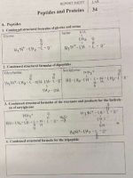 Thumbnail for Peptides and Proteins Lab Report