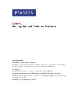 Thumbnail for MathXL Getting Started Guide for Students