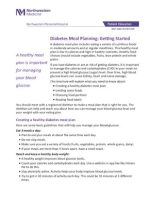 Thumbnail for Diabetes Meal Planning - 7 Days