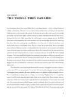 Thumbnail for The Things They Carried
