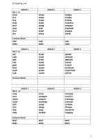 Thumbnail for P3 or 3rd Grade Spelling List