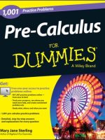 Thumbnail for Pre Calculus For Dummies Practice