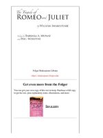 Thumbnail for Romeo And Juliet PDF by Shakespeare