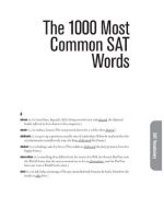 Thumbnail for The 1000 Most Common SAT Words