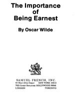 Thumbnail for The Importance Of Being Earnest
