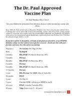 Thumbnail for The Dr. Paul Approved Vaccine Plan