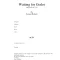 Waiting For Godot